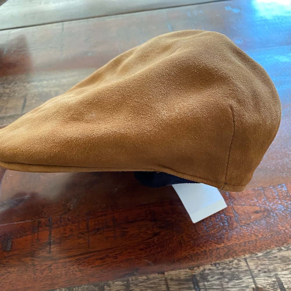 Goorin bros suede flat hat size S NWT 120$